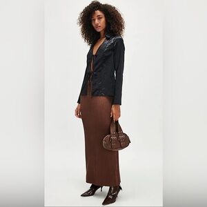 Free People Clara Maxi Skirt NWT